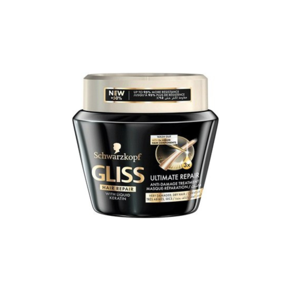 ماسک مو گلیس مشکی Gliss Ultimate Repair